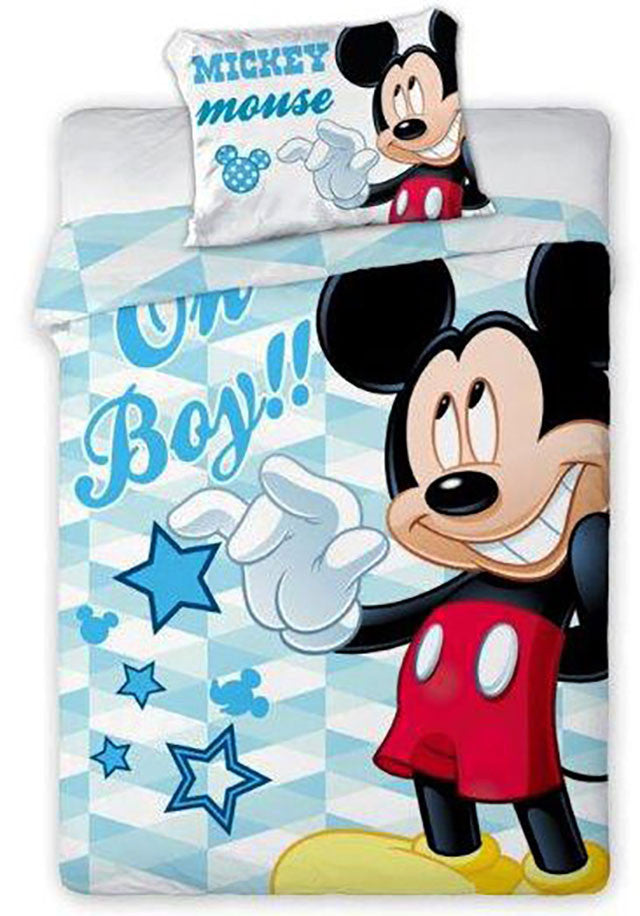 Mickey mouse cot store bed duvet set