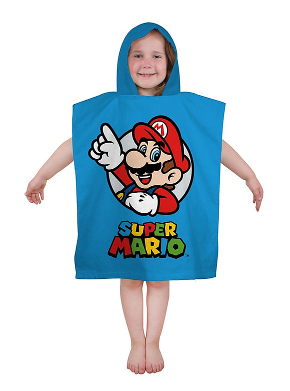 Super Mairo Towel Poncho