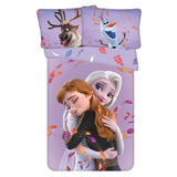 Frozen Elsa & Anna Cot/Toddler Bed Duvet Set
