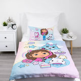 Gabby's Dollhouse Cot Bed / Toddler Bed Duvet Set