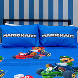 Super Mario Double Bed Duvet Set 'Blue'