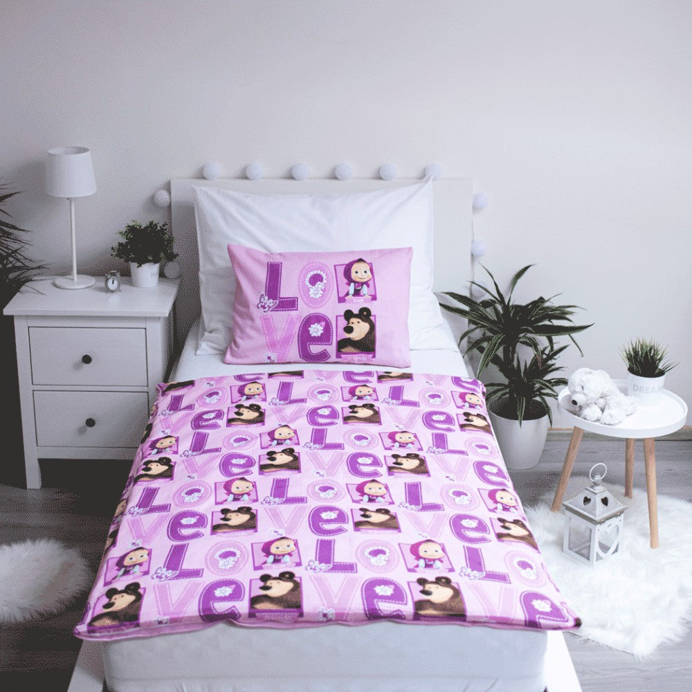 Masha and the bear duvet cover best sale