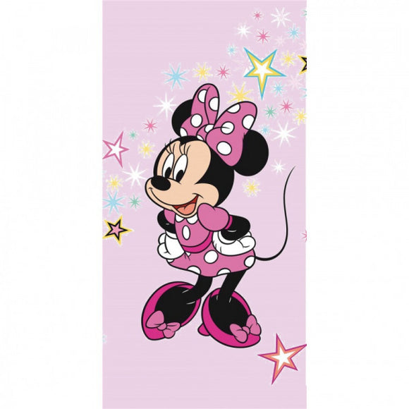 Minnie Mouse Large Beach / Bath Towel 'Stars'