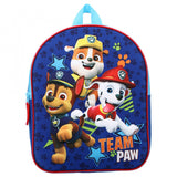 Paw Patrol 3D Image backpack (Team Paw 3D Chase & Marshal & Rubble on the front)