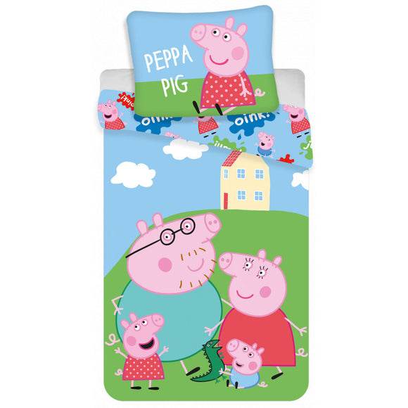 Peppa Pig Cot/Toddler Bed Duvet Set