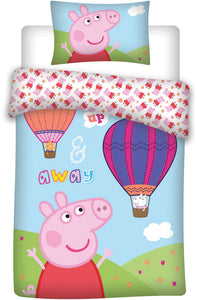 Peppa Pig Cot/Toddler Bed Duvet Set