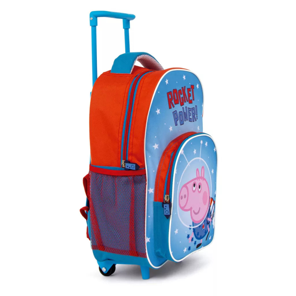 Kids Suitcase Peppa Pig Spinner Luggage Peppa Pig Trolley Bag