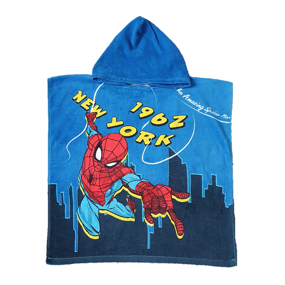 Spiderman Towel Poncho 'New York'