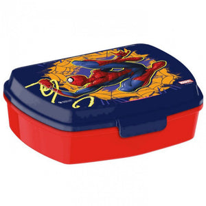 Spiderman lunchbox 'blue & red'