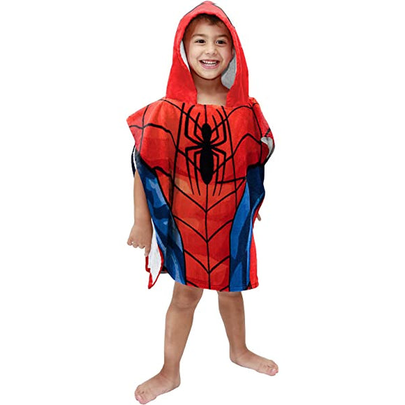 Spiderman Towel Poncho SMALL