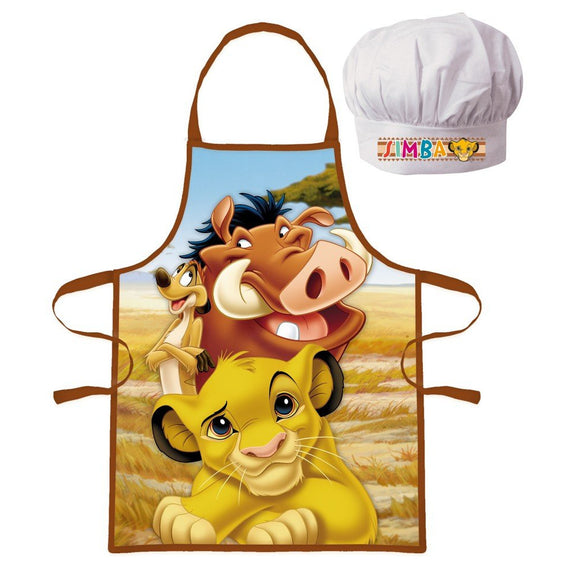 Lion King Kids Apron & Chef Hat Set