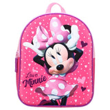 Minnie Mouse 3D Image backpack 'Love Minnie (3D Minnie Mouse on the front)
