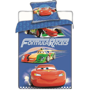 Cars 'Formula Racers' Single Bed Duvet Set