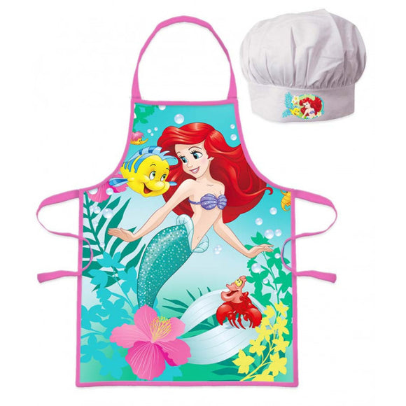 Disney Princess Kids Cooking Apron & Chef Hat