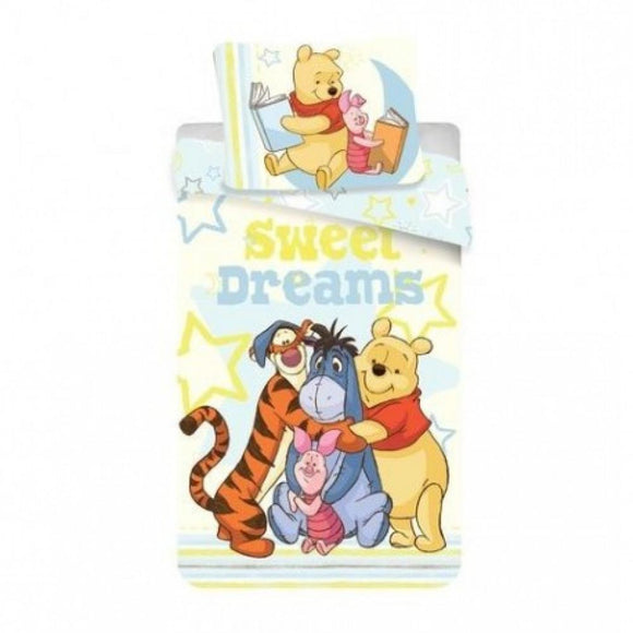Winnie The Pooh Sweet Dreams Single Bed Duvet Set