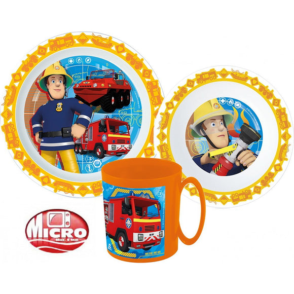Fireman Sam Meal Set 'mug'