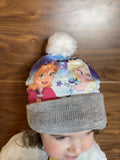 Disney Frozen Winter hats with shimmer in trim