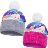 Disney Frozen Winter hats with shimmer in trim
