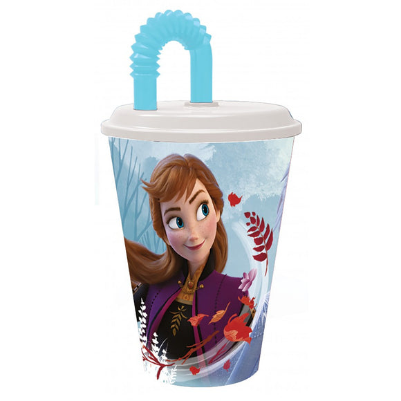 Frozen straw Drinks Cup