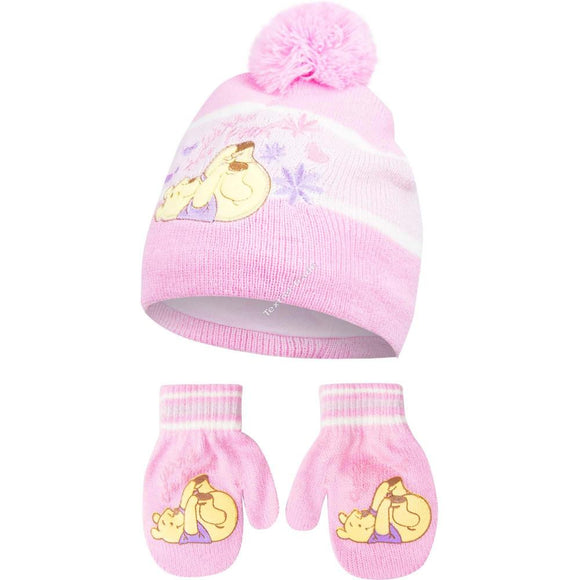 BABY Winnie The Pooh Hat and Glove Set