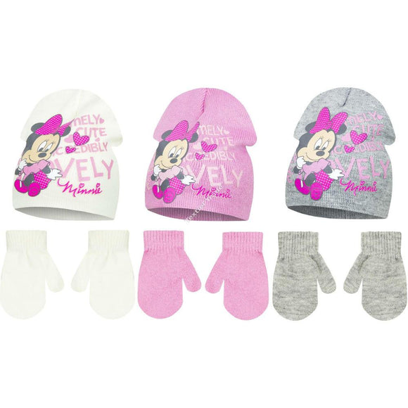 BABY Minnie Mouse Hat and Gloves