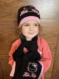 Hello Kitty Hat + Scarf Set