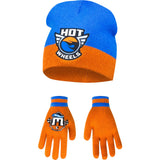 Hot Wheels Hat & Gloves Set