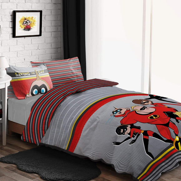 The Incredibles Double Bed Duvet Set