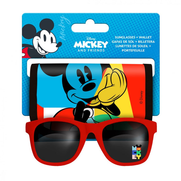 Mickey Mouse Sunglasses + Wallet Set