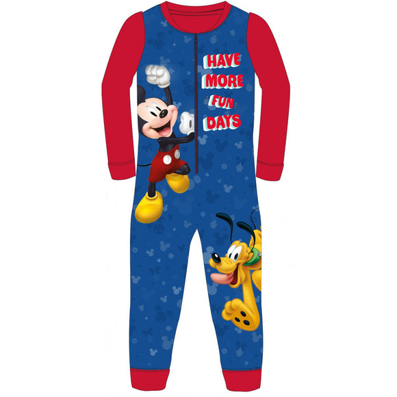 Mickey Mouse Onesie Pyjamas