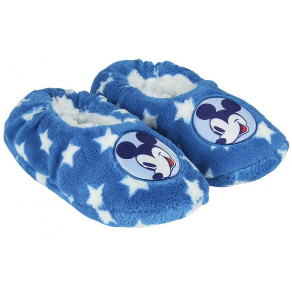 Mickey Mouse Winter Lined Slippers