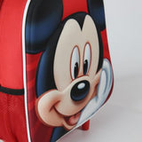Mickey Mouse Trolley Bag / Suitcase 3D Image at the front
