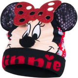 Minnie Mouse Hat with Ears & Bow