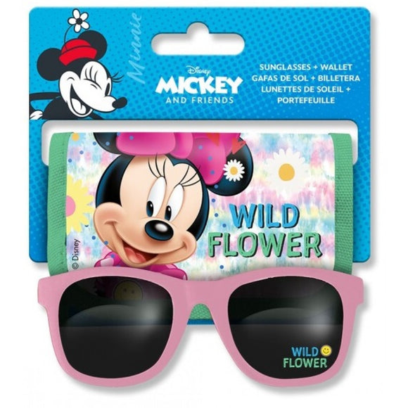 Minnie Mouse Sunglasses + Wallet Set