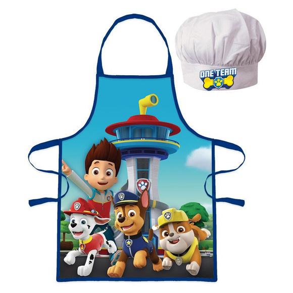 Paw Patrol Cooking Apron & Chefs Hat
