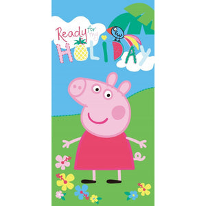 Peppa Pig 'Holiday' Large Bath / Beach towel