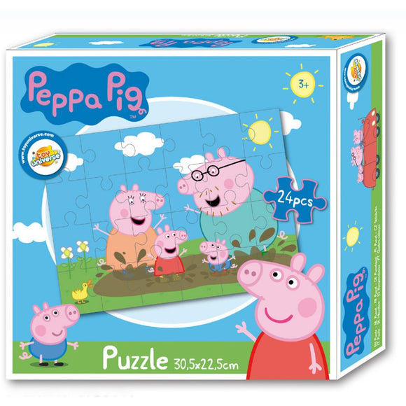 Peppa Pig 24 piece small jigsaw ages 3+