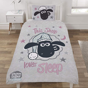 Shaun The Sheep Single Bed Duvet Set