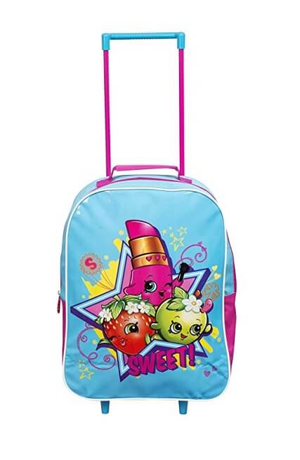 Shopkins Kids Trolley Bag Suitcase1